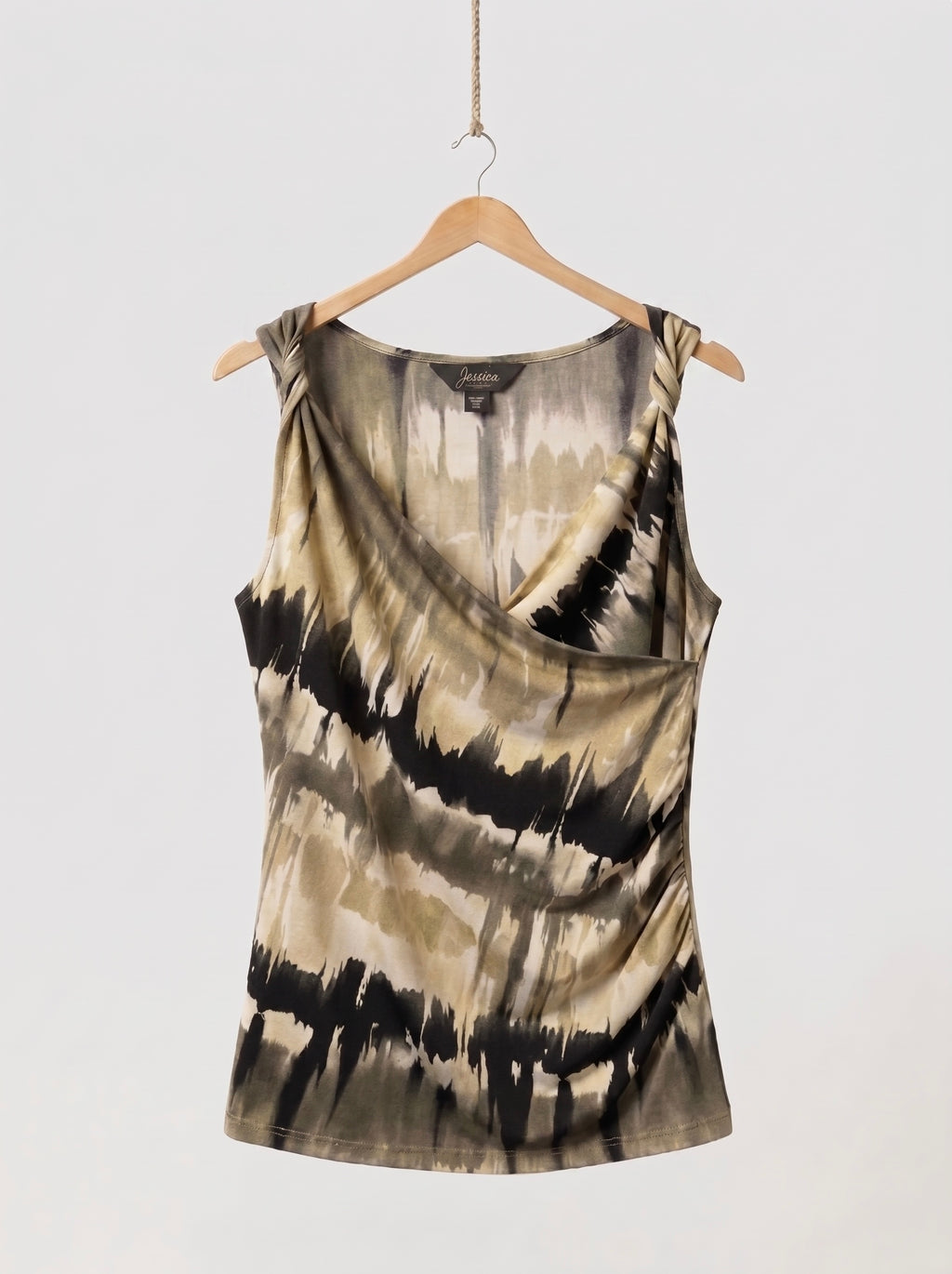 Jessica Draped Twist Tank