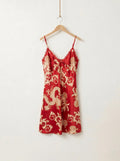 Red Angel Slip Dress