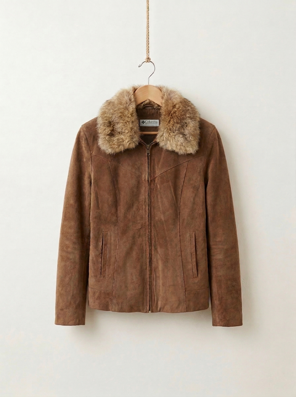 Removable Fur Suede Jacket – Columbia