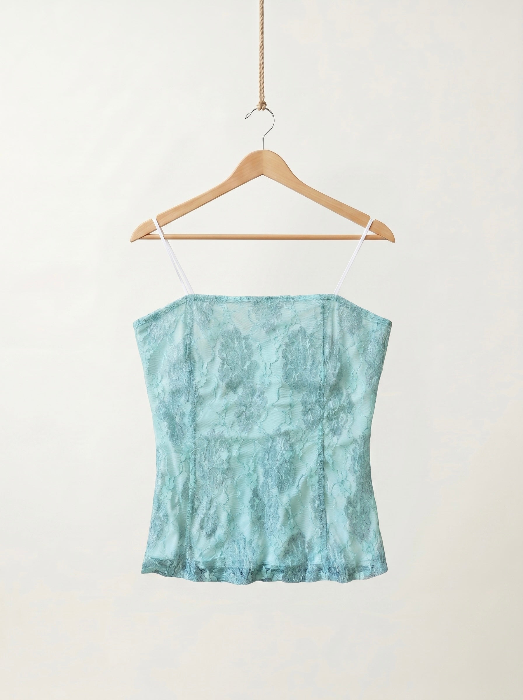 Costa Blanca Mint Lace Corset