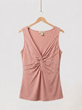 Blush Pink Twist Tank