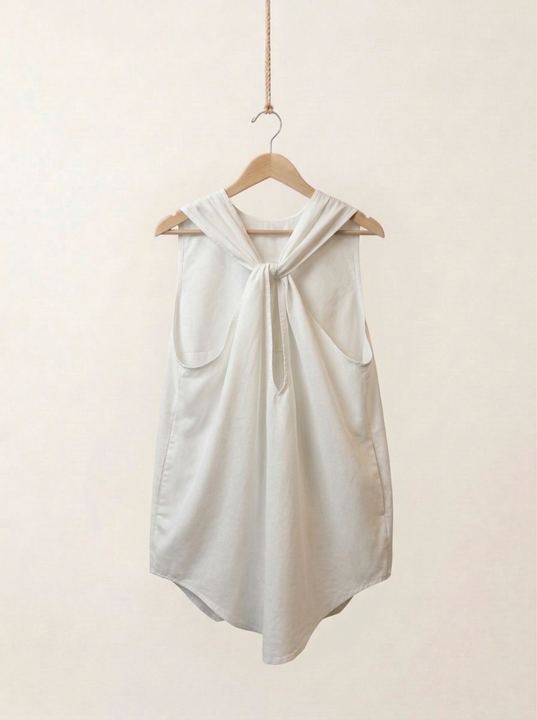 White Twist Mini Dress – Vintage Acne Studios