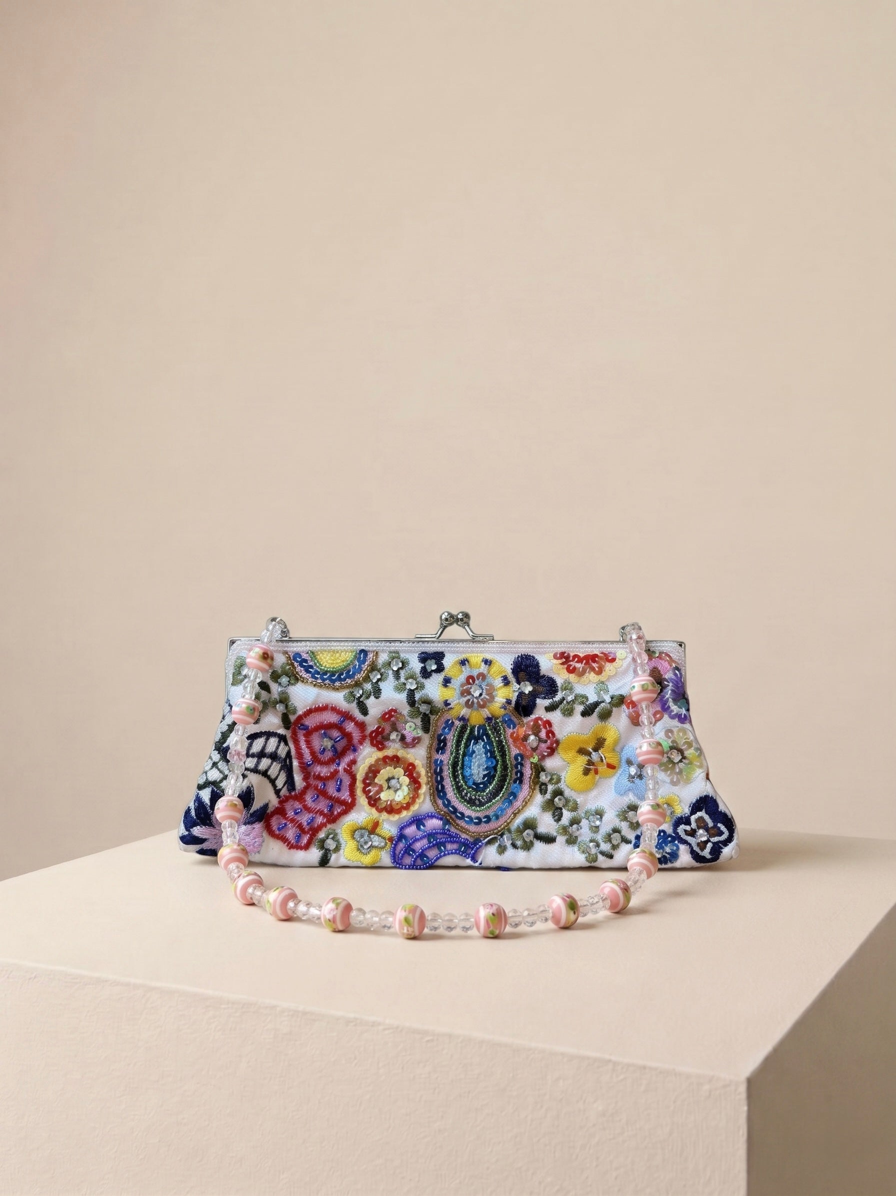 Hand-Made Beaded Purse
