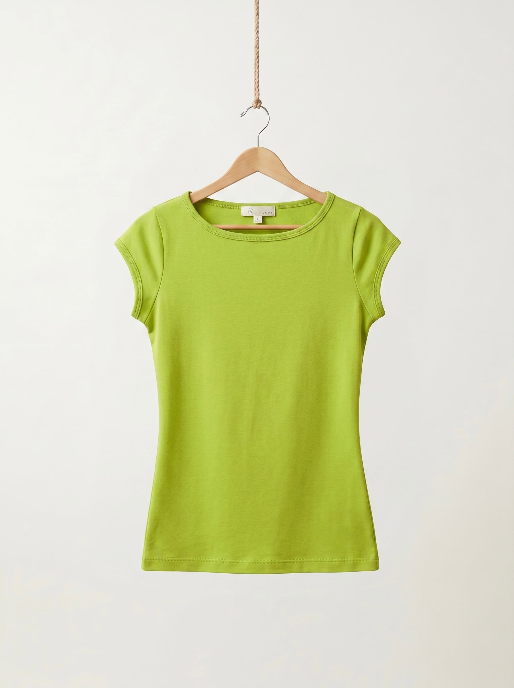 Green 1/4 Sleeve Baby Tee