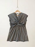 Striped Y2K Butterfly Top