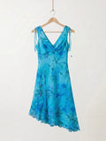 Y2K Asymmetrical Midi Fairy Core Dress