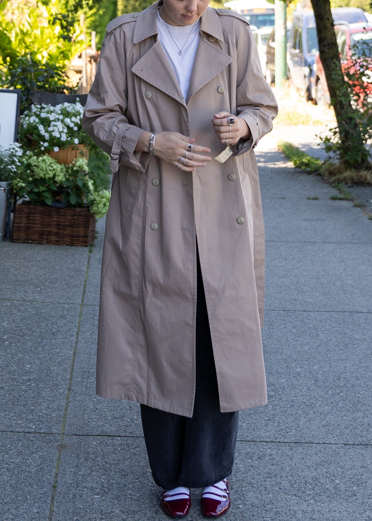 *Never Been Worn* London Fog Trench