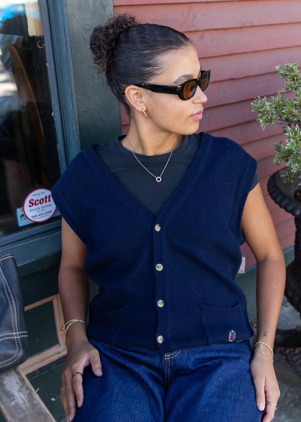 Navy Tommy Hilfiger Vest