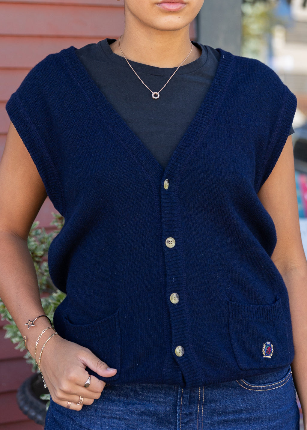 Navy Tommy Hilfiger Vest