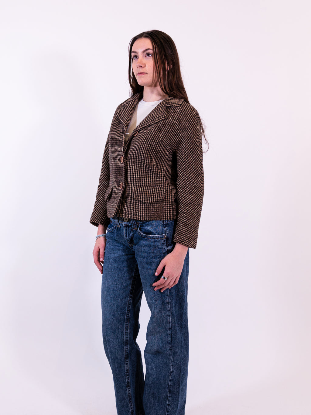 Button Up Brown Blazer