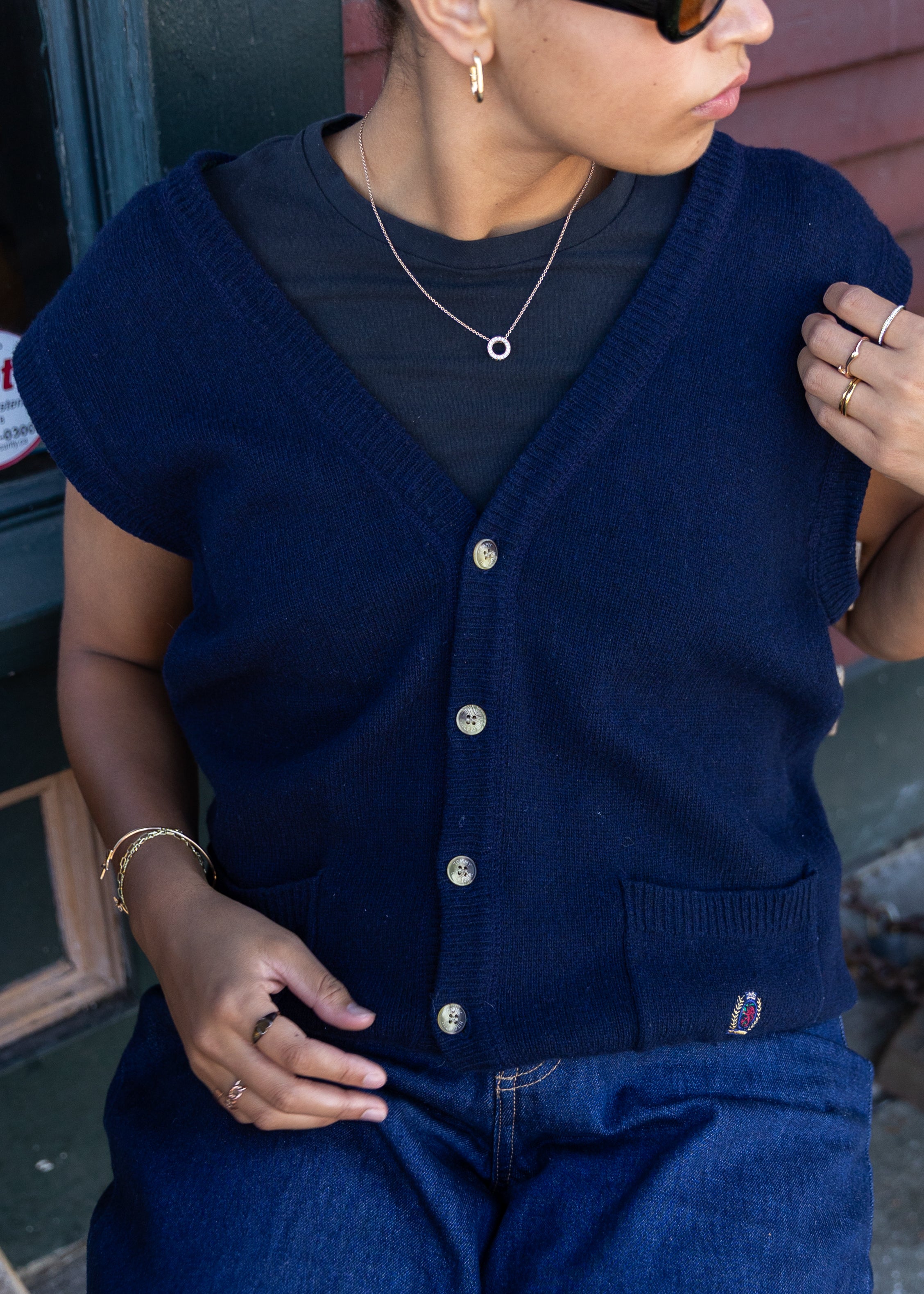 Navy Tommy Hilfiger Vest