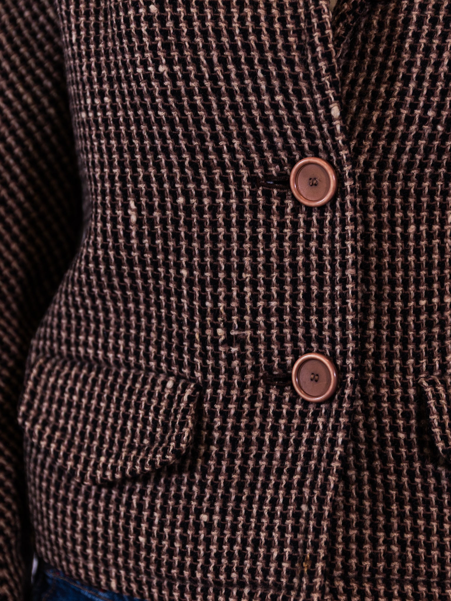 Button Up Brown Blazer