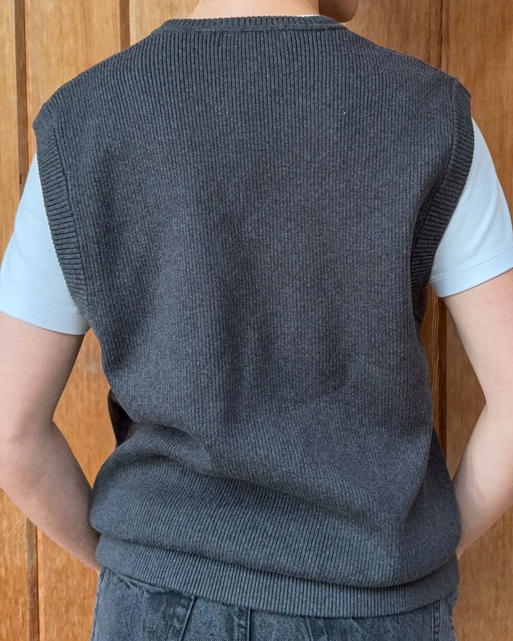 Swedish Designer - Grey Sweater Vest