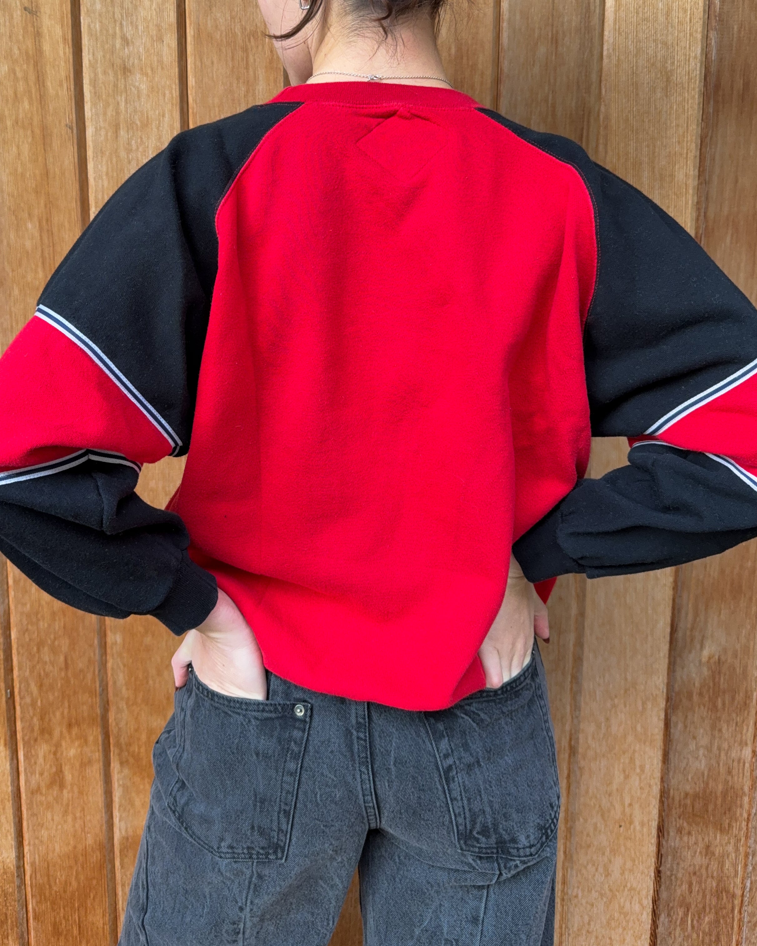 Varsity Petrolio Crewneck Sweater