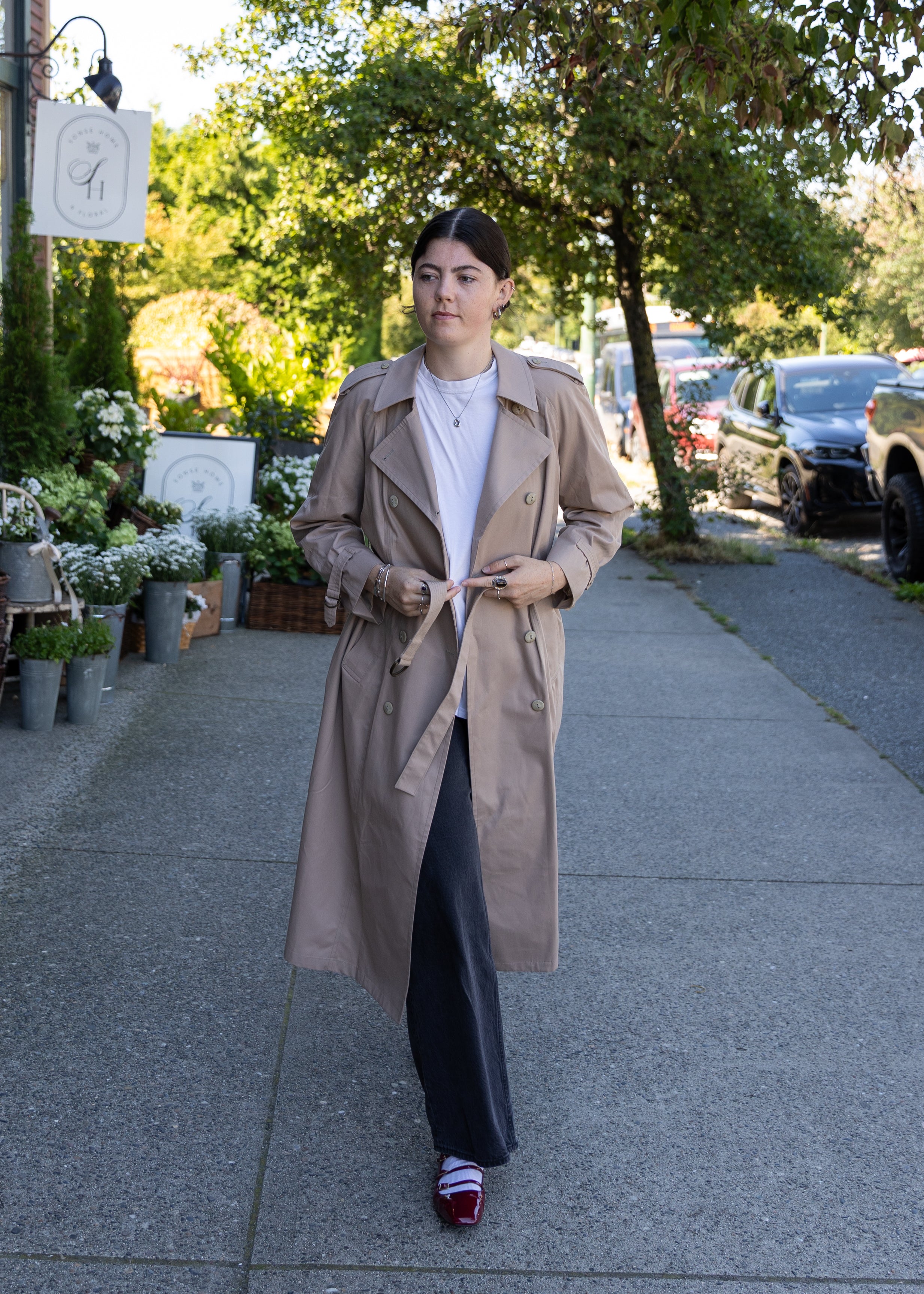 *Never Been Worn* London Fog Trench